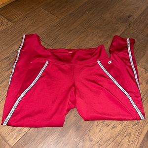 Adidas Womens Red Leggings size medium